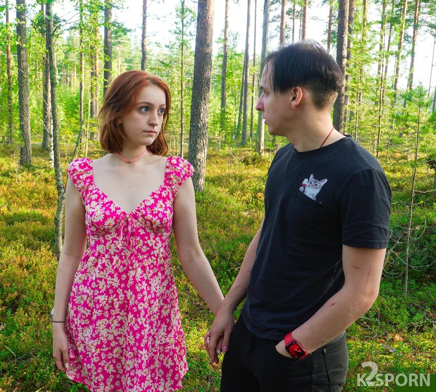 Fergy Croak - Redhead Teen Fucked In Forest FullHD