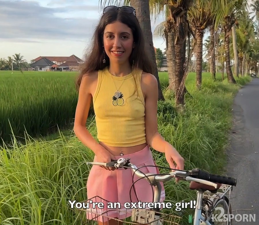 Katty West - Fuck All Night Cutie Girl On a Bike FullHD