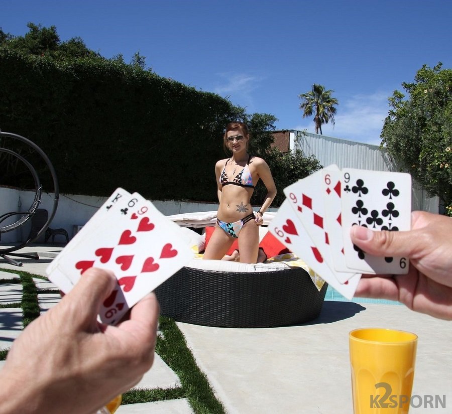 Alaina Dawson - The Man Lost Everything At Cards, Even Sex With His Stepdaughter FullHD