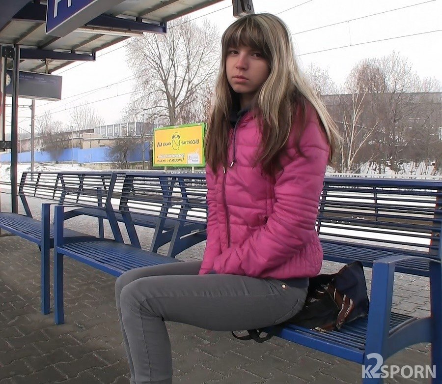 Gina Gerson - Pickup Cute College Teen And Fuck On The Train FullHD