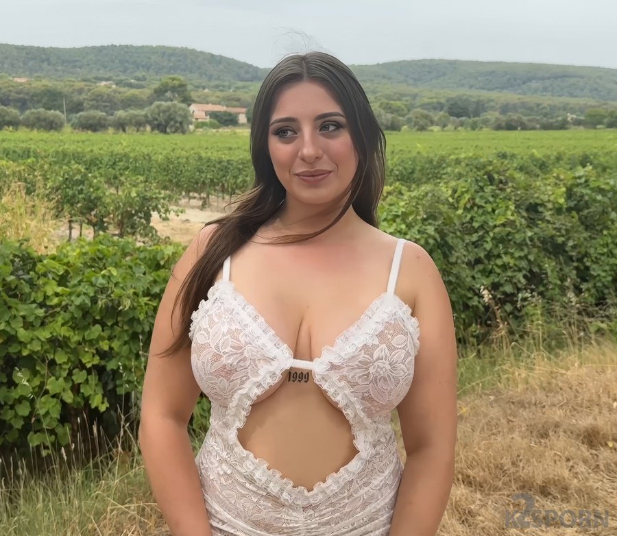 Luna Doll - Busty French Girl First Time Fuck With Two Guys UltraHD/4K