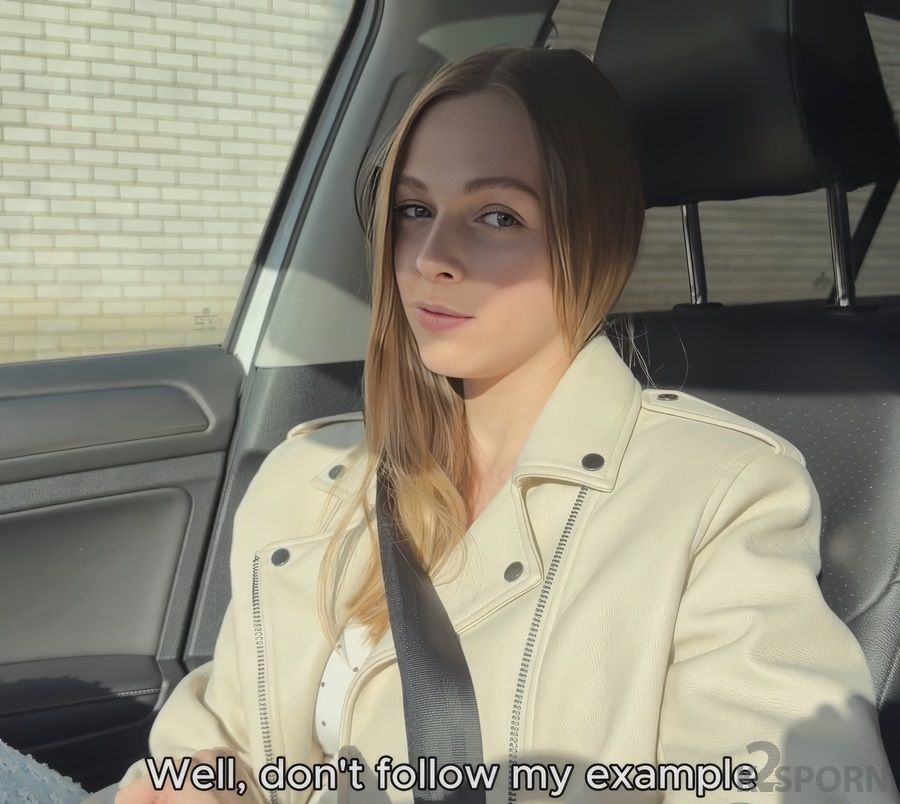Arisha Mills - A Young Russian Girl Paid A Taxi Driver With Her Body  1080p FullHD