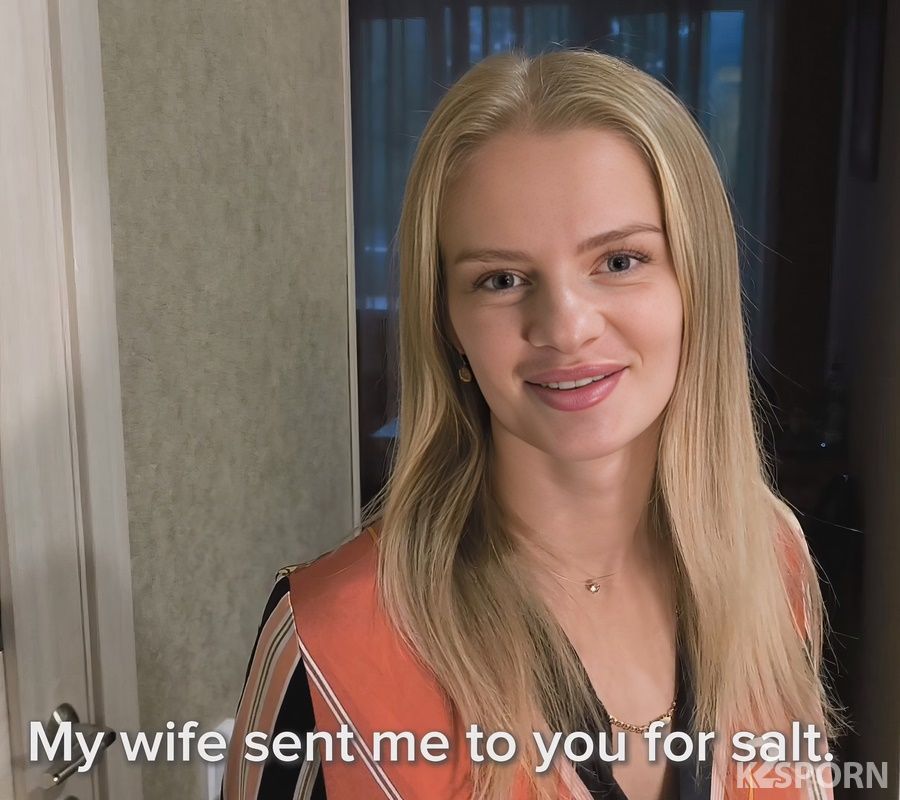 S-Wife Katy - A Man Went To His Neighbor's House For Salt And Sex  2160p UltraHD/4K