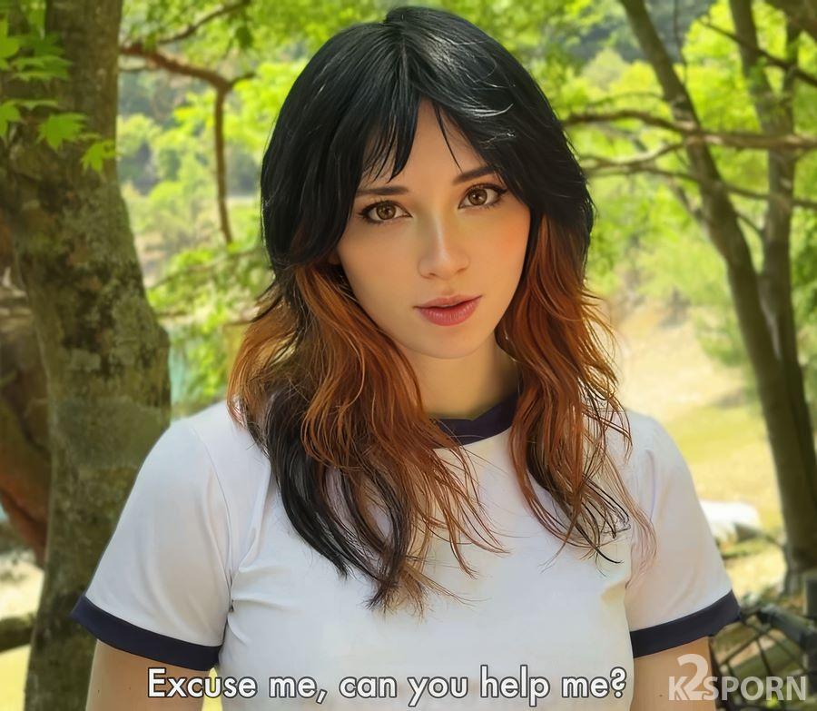 Sweety Fox - Busty Stranger on a Bicycle Asked for Help and Was Anal Fucked 2160p UltraHD/4K