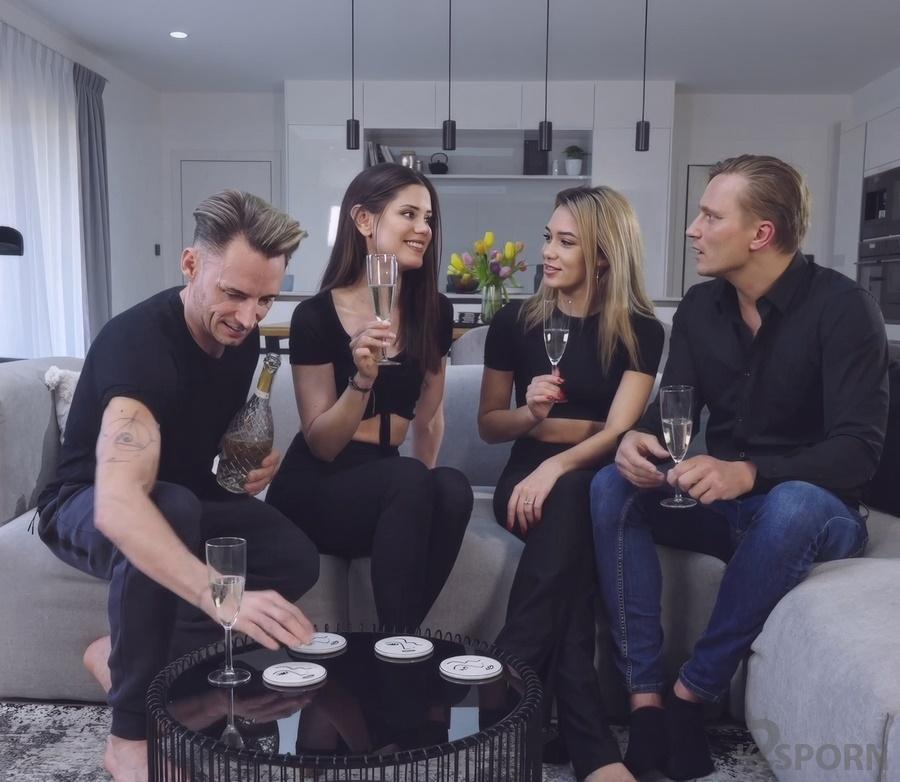 Caprice, Rika Fane - Swinger Party At Home 1080p FullHD