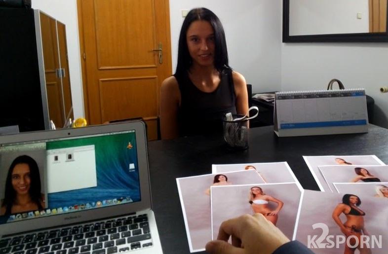 Anni Mal - Czech Young Brunette On Model Casting 720p HD