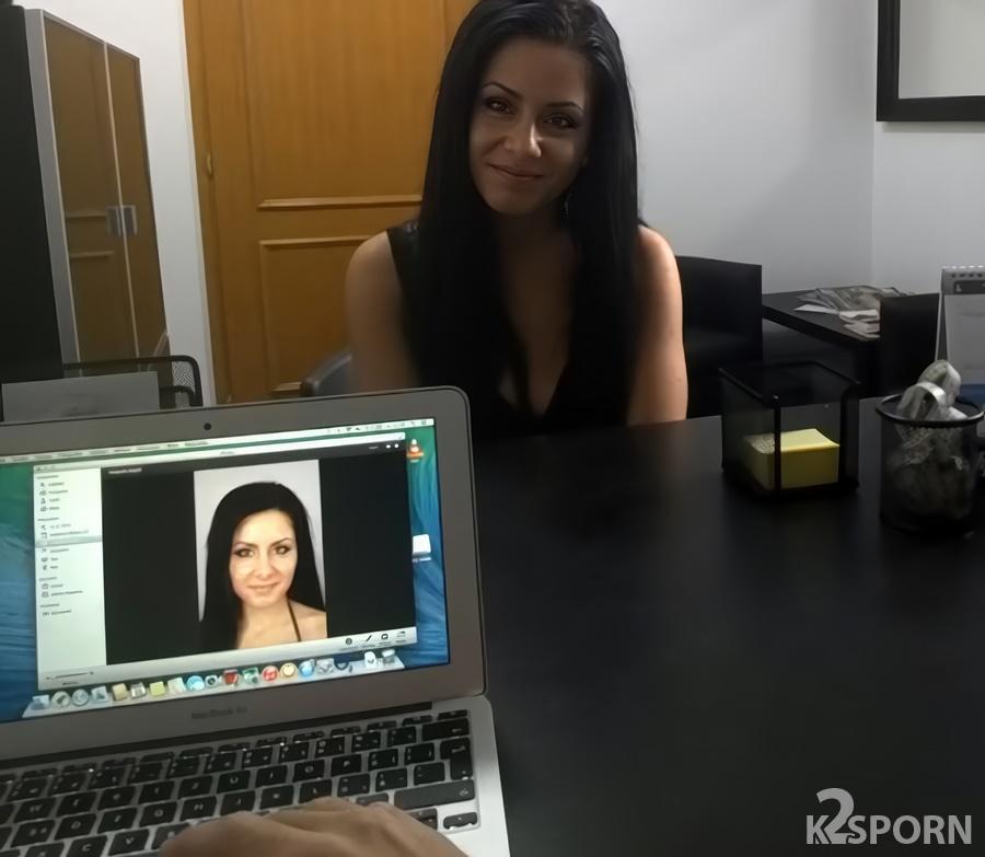 Alexandra - Hot Brunette On Models Casting 720p HD
