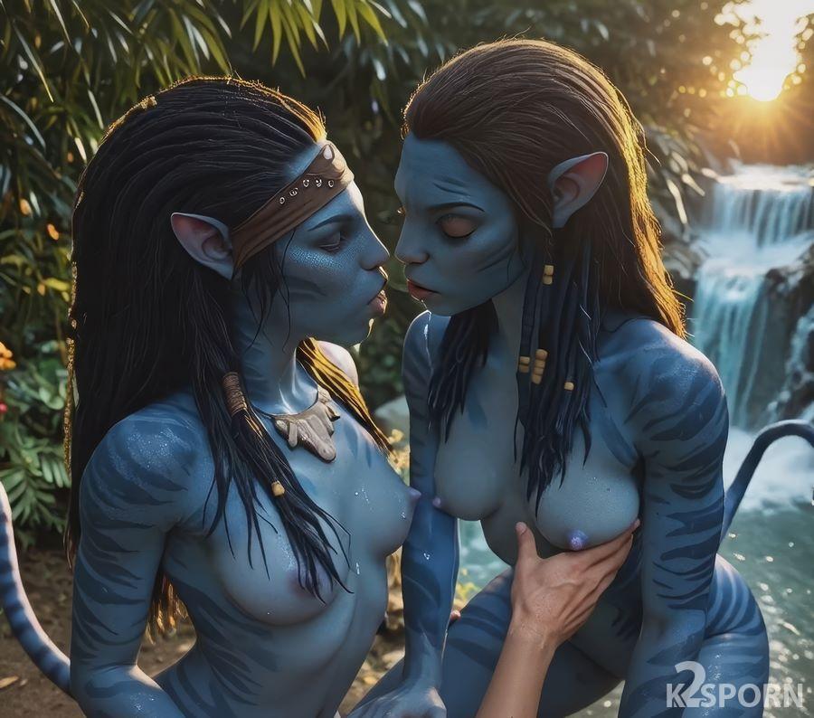AiPorn - Threesome Sex With Avatar Girls 2160p UltraHD/4K