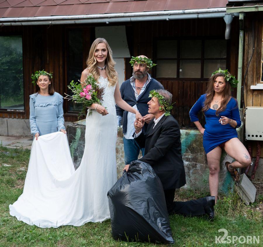 Victoria Benz - Village Wedding Night – First Sex with the Bride by the Campfire 1080p FullHD