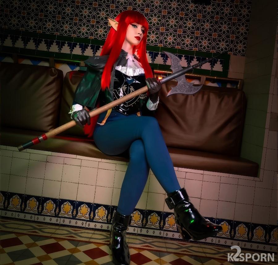 Aery Tiefling - Cosplay Hulkenberg Metaphor ReFantazio 1080p FullHD
