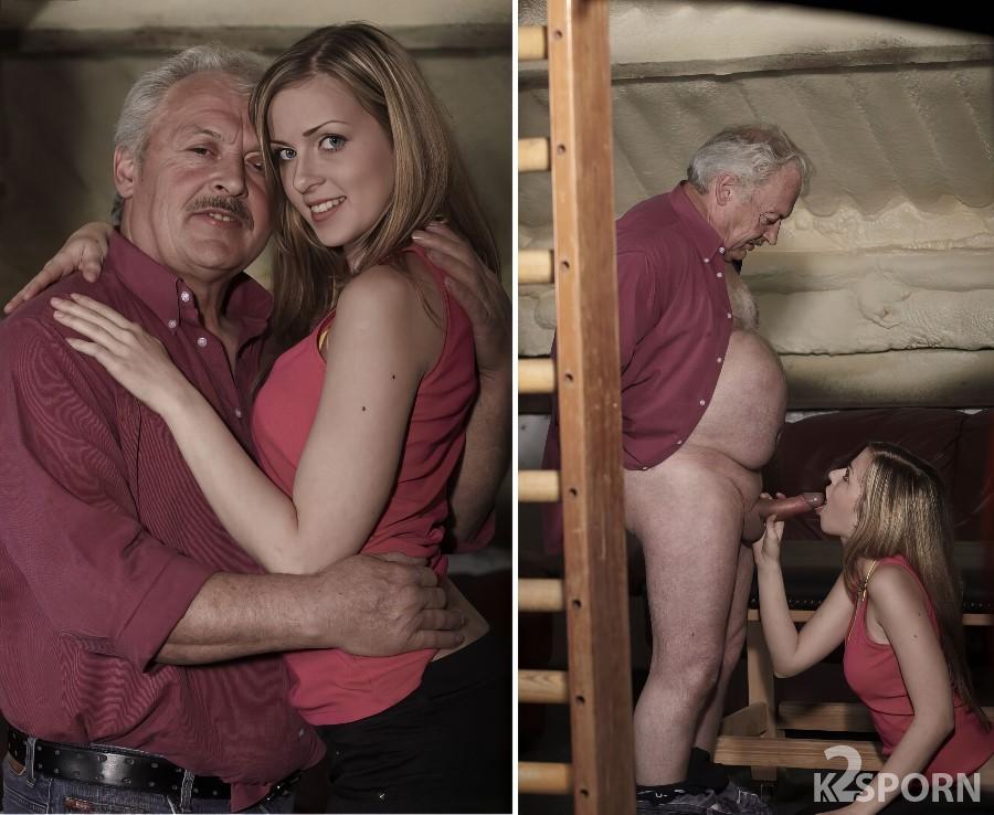 Abigaile Johnson - The Love Between A Young, Tender Girl And An Older Man 720p HD