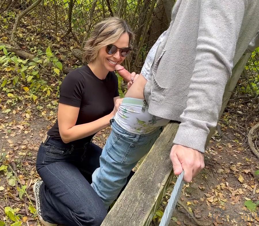 Serenity Cox - Hotwife Cheats on Her Husband in the Forest 1080p FullHD