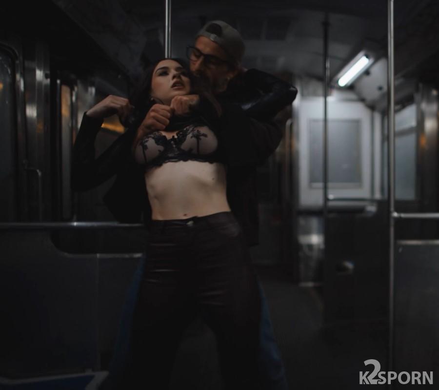 Brooke Tilli - Two Secret Agents Have Sex on the Subway 1080p FullHD